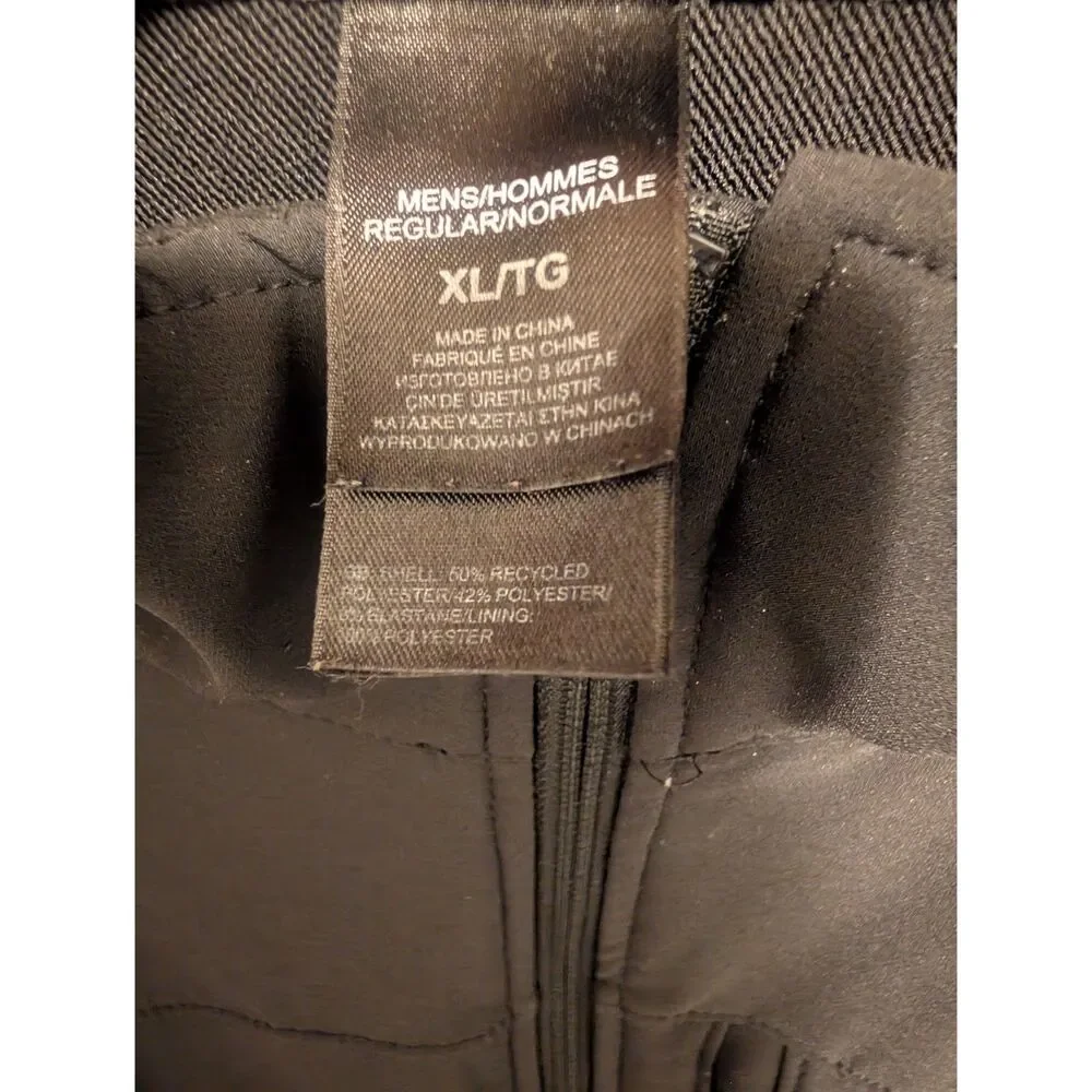 The North Face Men's XL Apex Pneumatic Softshell Jacket Black WindWall